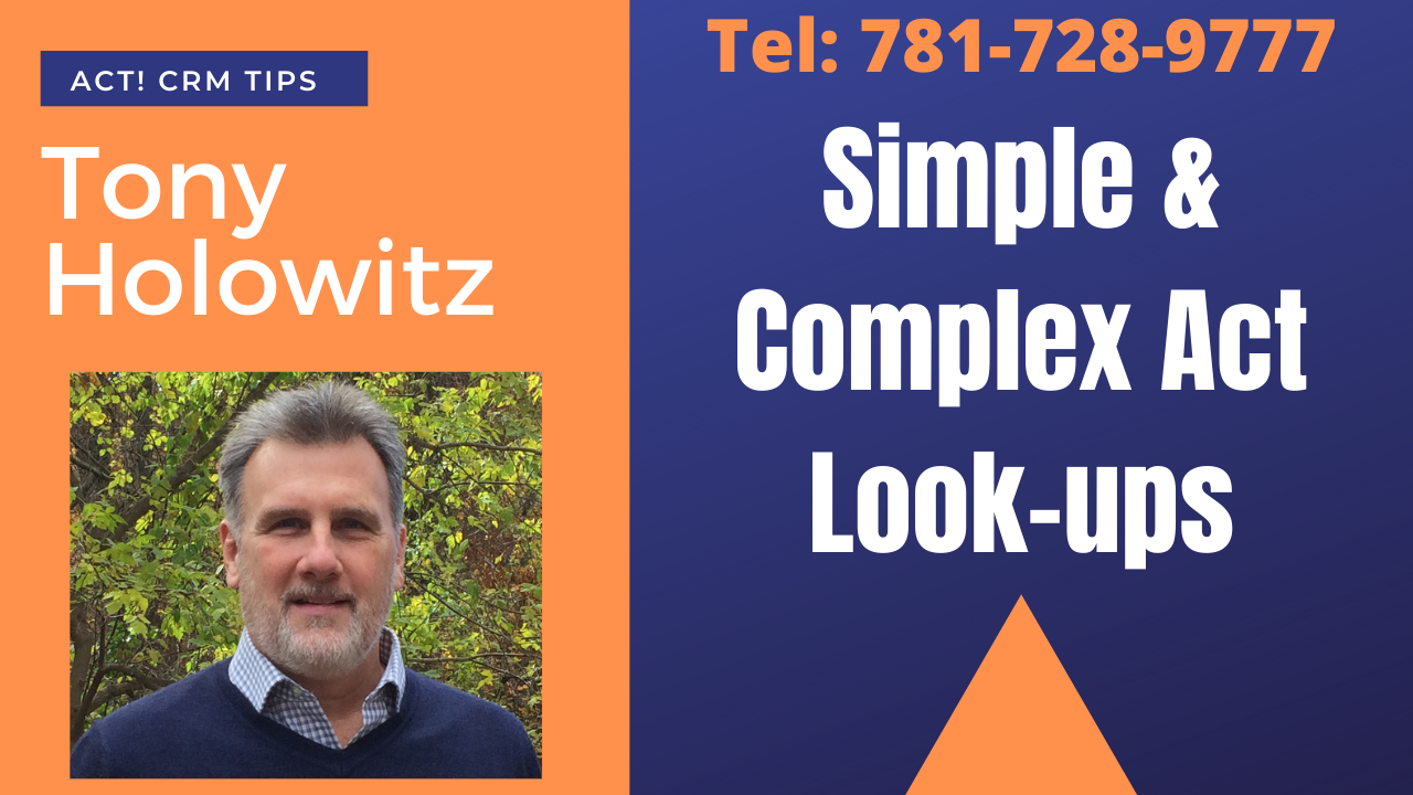 Simple and Complex Act Lookups