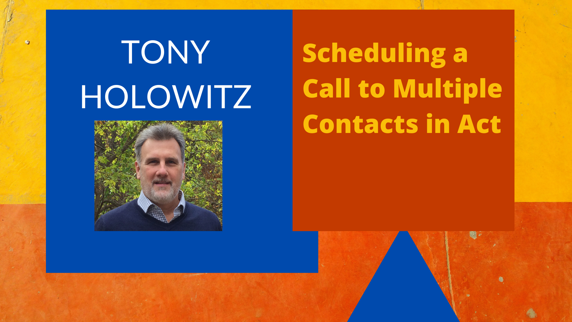 Scheduling a Call Act CRM