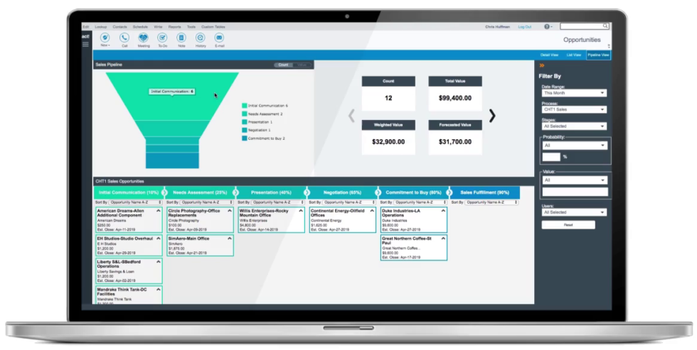 Act Software Program Act CRM Add-Ons: Keystroke Dash v10 | Friendly Act CRM Software ...